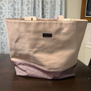 Jimmy Choo Parfums Pink Glitter Tote Bag